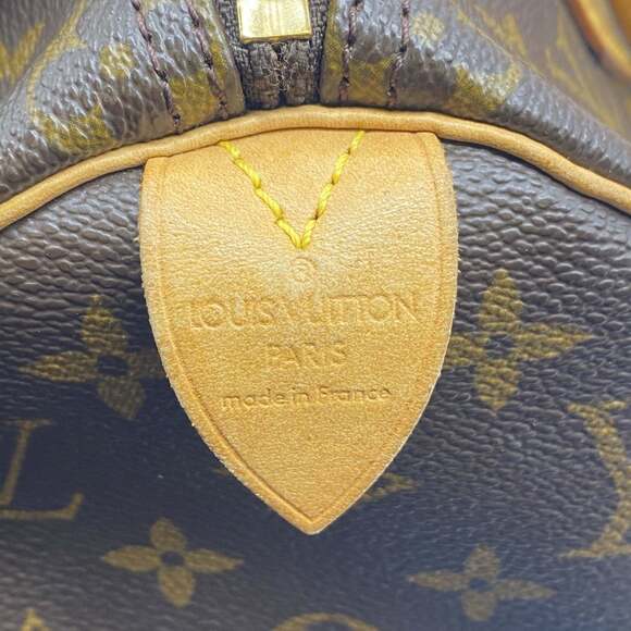 LOUIS VUITTON Brown Monogram Speedy 25 Bag - Picture 10 of 13